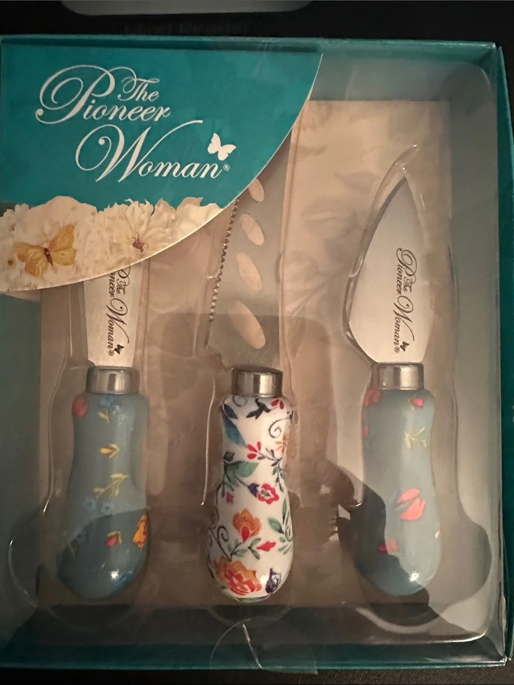 The Pioneer Woman Cheese Knife Serving Set